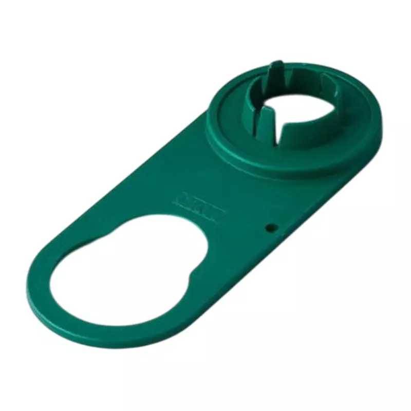 Settsu Built-In Support UL94 HB compliant ABS Green Material, OKV-8733001