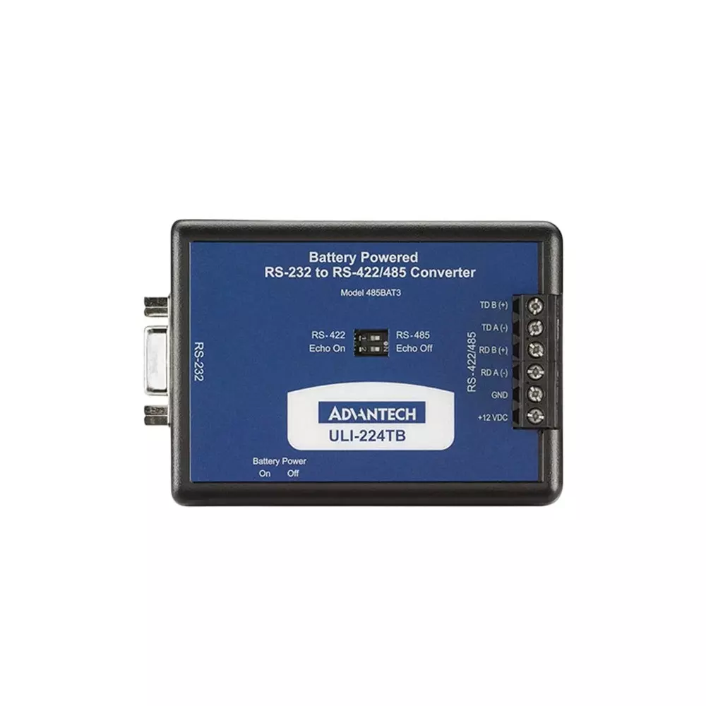 Advantech Converter converter Type 0 to 70â„ƒ Operating Temperature RS-232 to RS-422/485 Interface, BB-485BAT3-B
