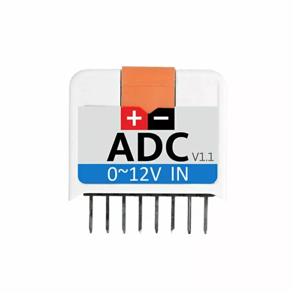 M5Stack ADC Hat [Built-in reference] 2.048 V±0.05% Power Supply Voltage I2 C Communication Protocol, M5STACK-U069-V11