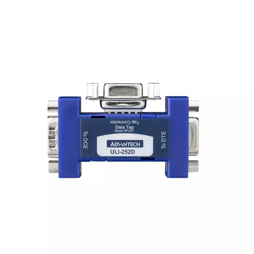Advantech Tap/Data Splitter RS-232 DB9 Data Tap Type 0 to 70℃ Operating Temperature, BB-9PCDT