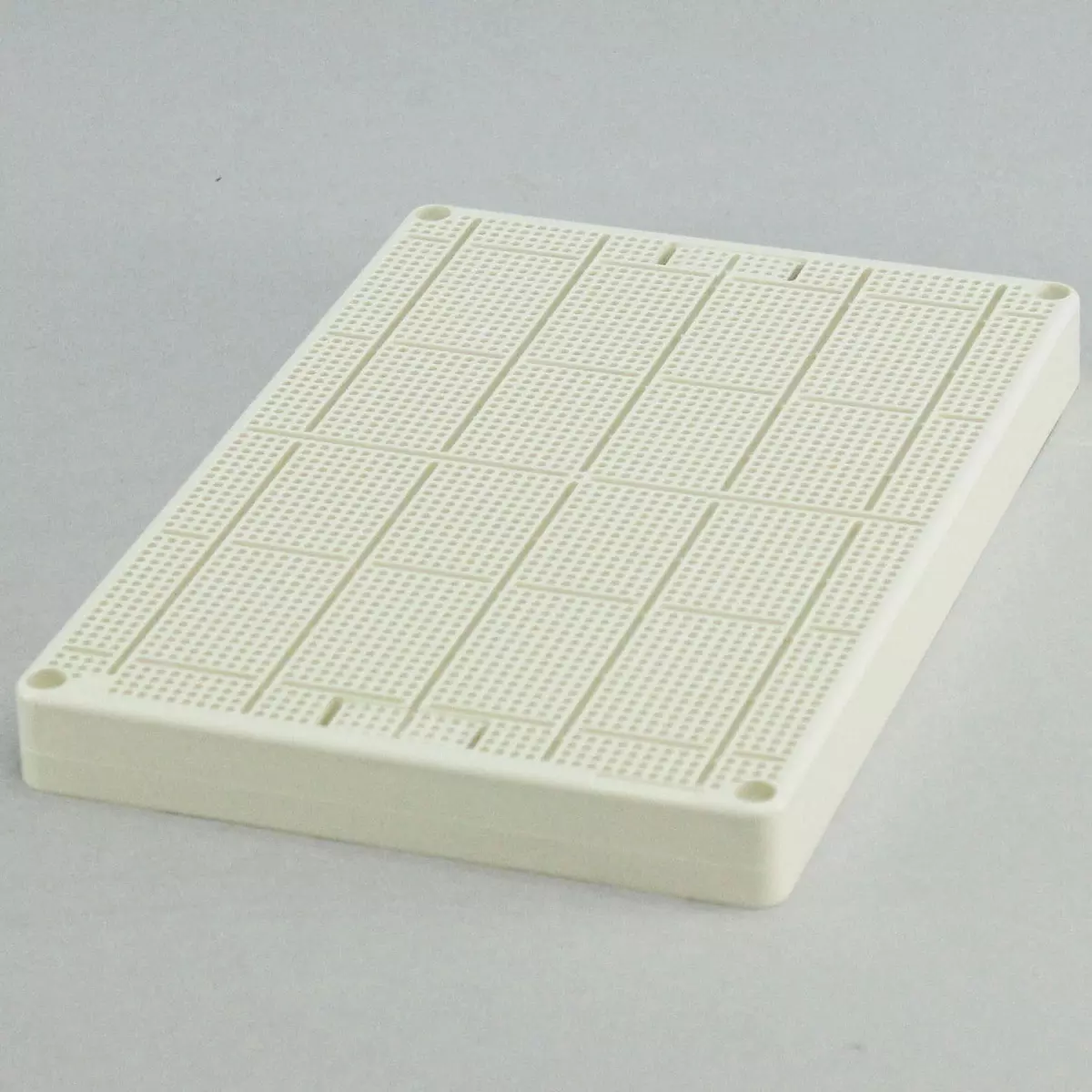 MIRAI Mounting Plate Milky white for Single phase small (S) 1Φ2 W： to 30 Amp, BPF-2618M