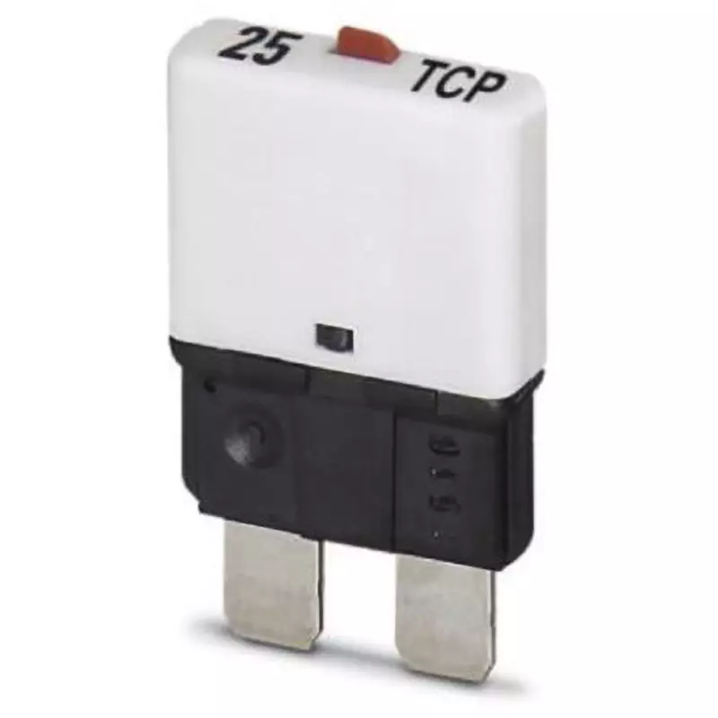 Phoenix Contact Thermal Automotive Fuse 25 Amp Rated Current 1 Pole, 700025 (Pack of 5)