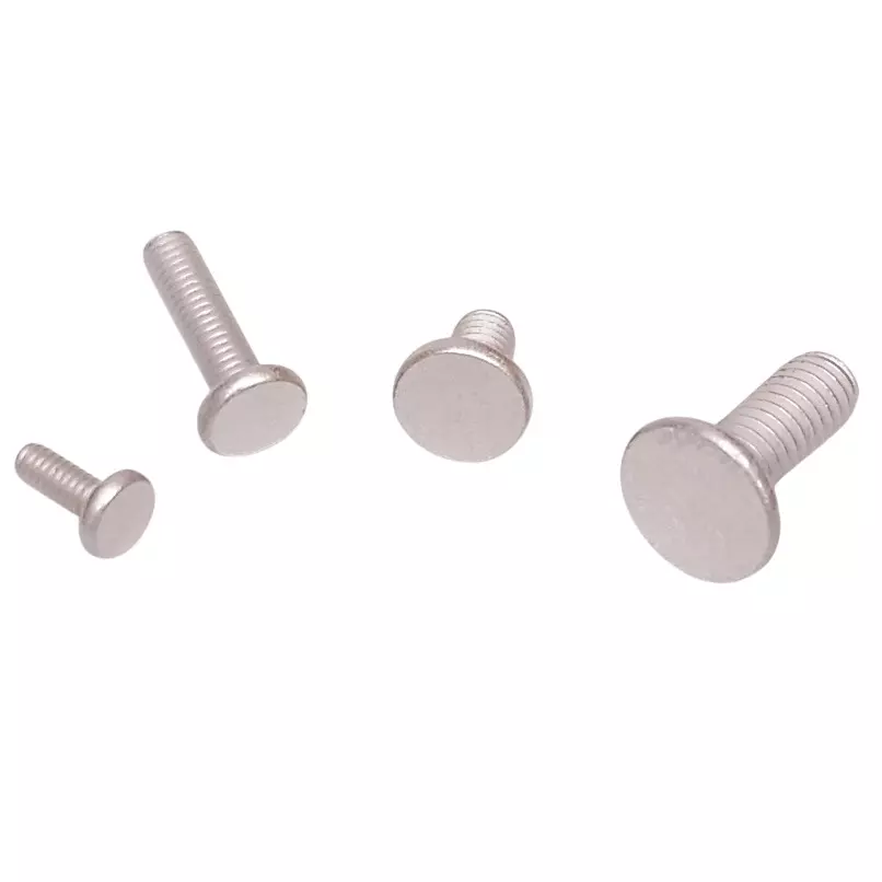 MAC8 Through-Hole Mounting Screw Brass φ6xφ0.7 mm Dimension, 3MT-9 (Pack of 100)