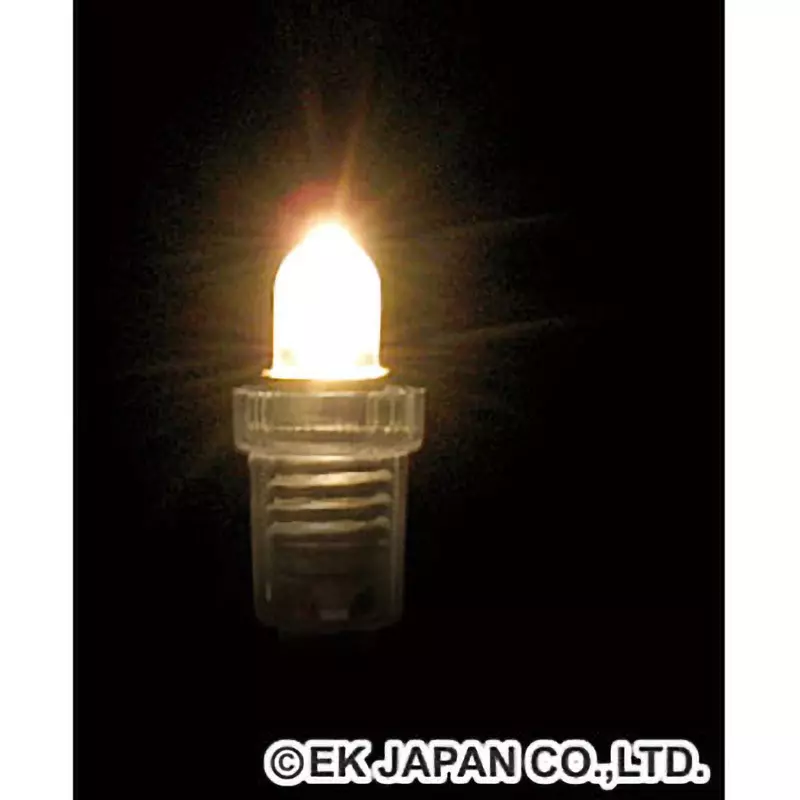 ELEKIT Super Bright Bulb Type LED DC 0.8 to DC 1.8 Operating Voltage Range 30° Positioning Angle Approx., LK-8WM-1.5V