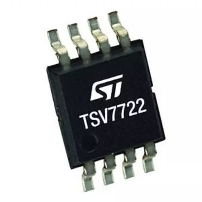 STMicroelectronics Operational Amplifier Surface Mount High Bandwidth 22 MHz 5.5 V 8-Pin, TSV7722IST (Pack of 4000 Pcs)