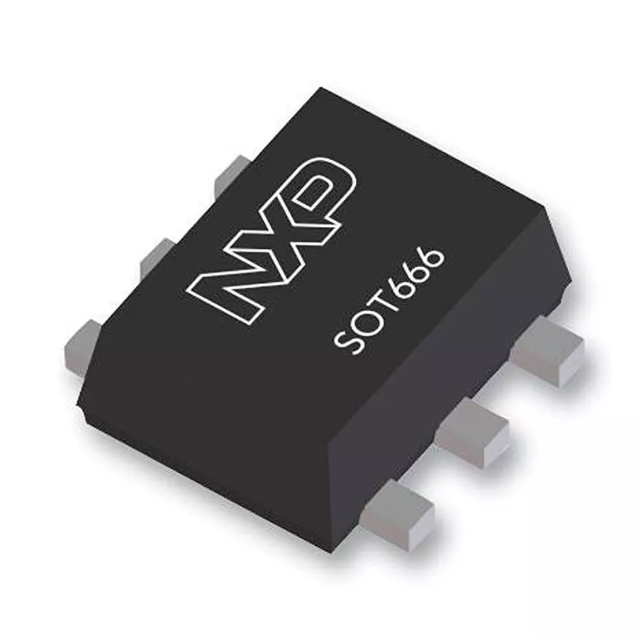 Stmicroelectronics Diode, Esd Protection, 3V, Sot-666, Esda6V1-5P6 (Pack of 5)