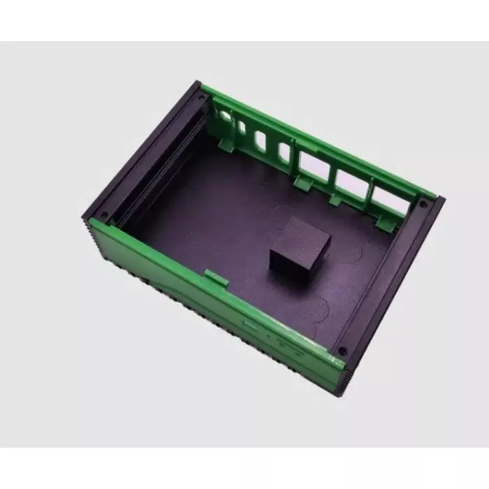 Okdo Metal ROCK SBC Case for use with ROCK 5 Model B Single Board Computer Black, AE003