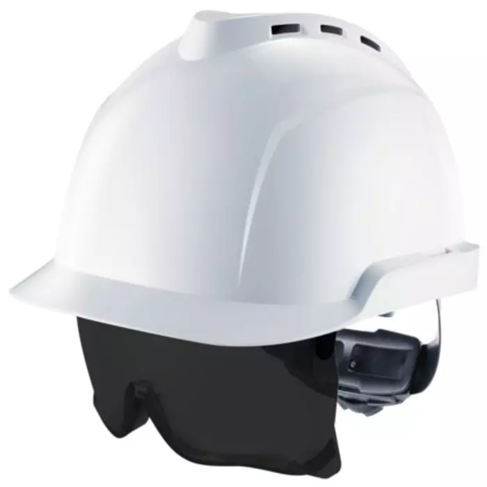 MSA Safety White Hard Hats Ventilated, GVC1A-000C000-000