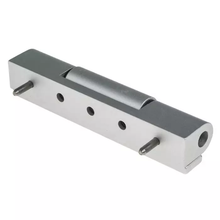 Steinbach & Vollman Barrel Hinge Aluminium, 25x120x16 mm, Free Swinging, 825859 (Pack of 2)