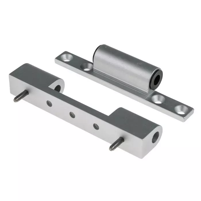 Steinbach & Vollman Barrel Hinge Aluminium, 25x120x16 mm, Free Swinging, 825859 (Pack of 2)