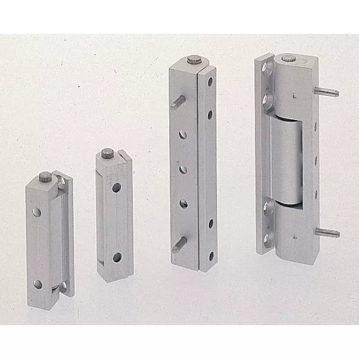 Steinbach & Vollman Barrel Hinge Aluminium, 25x120x16 mm, Free Swinging, 825859 (Pack of 2)