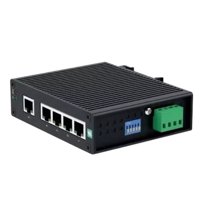 PEPPERL+FUCHS Ethernet Switch DIN Rail Mount, 24 V DC, RJ45, 5 Port, 10/100Mbit/s Network Speed, 70114052