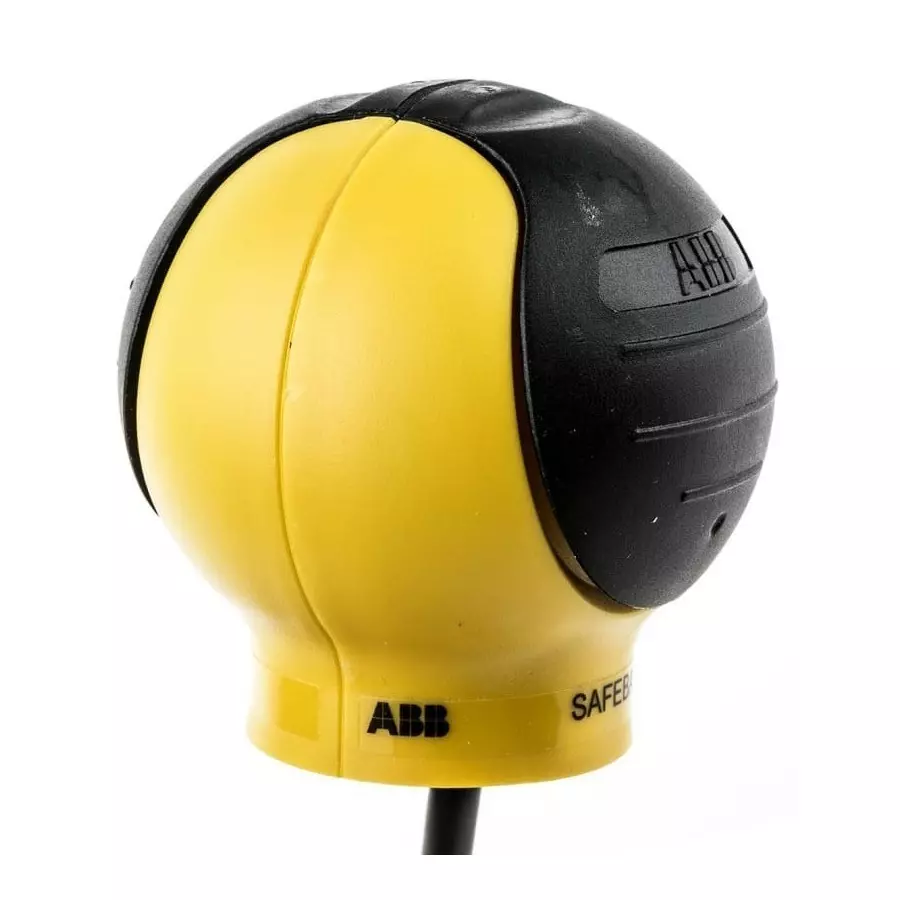 ABB 2 Button Safety Two Hand Control Switch, Black, Yellow, JSTD1 Series, 2TLA020007R3200JSTD1-C