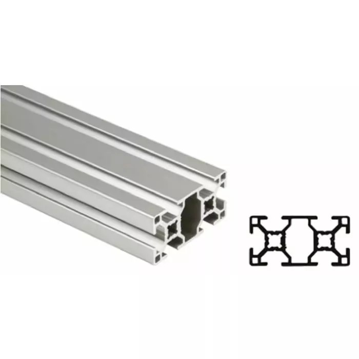 Bosch Rexroth Silver Aluminium Profile Strut, 30 x 60 mm, 8 mm Groove, 1000 mm Length, 3842992457/1000