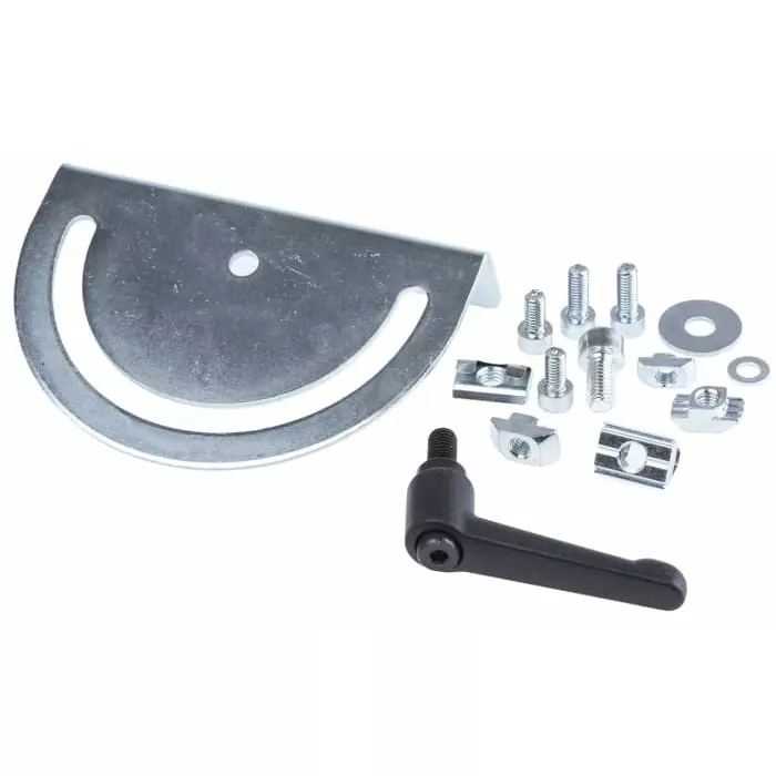 Bosch Rexroth M6, M8 Swivel Bracket, Connecting Component, Strut Profile 30 mm, 40 mm, 45 mm, 50 mm, 60 mm, Groove Size, 3842538276
