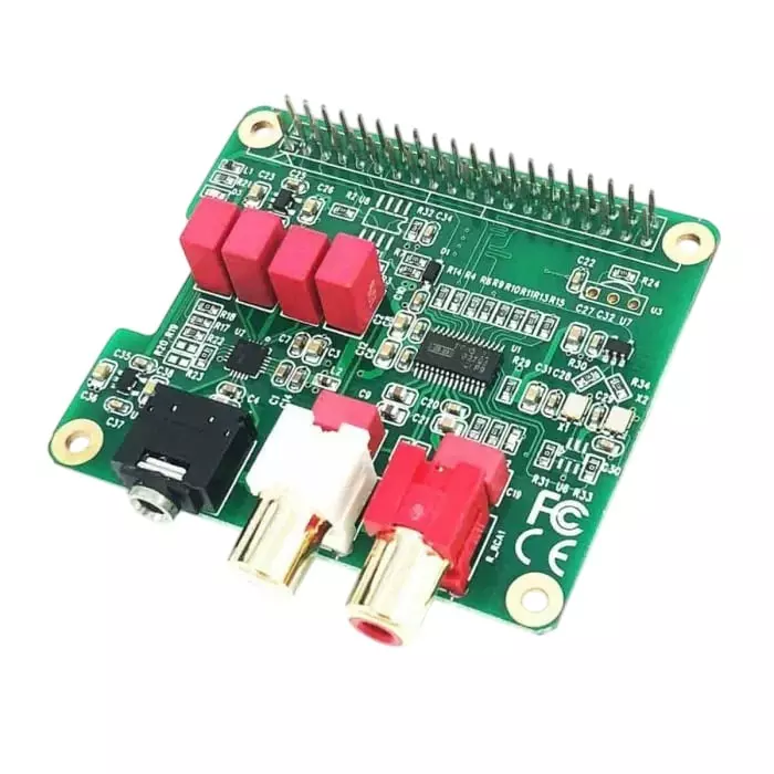 52Pi HiFi DAC Hat for Raspberry Pi, MS101