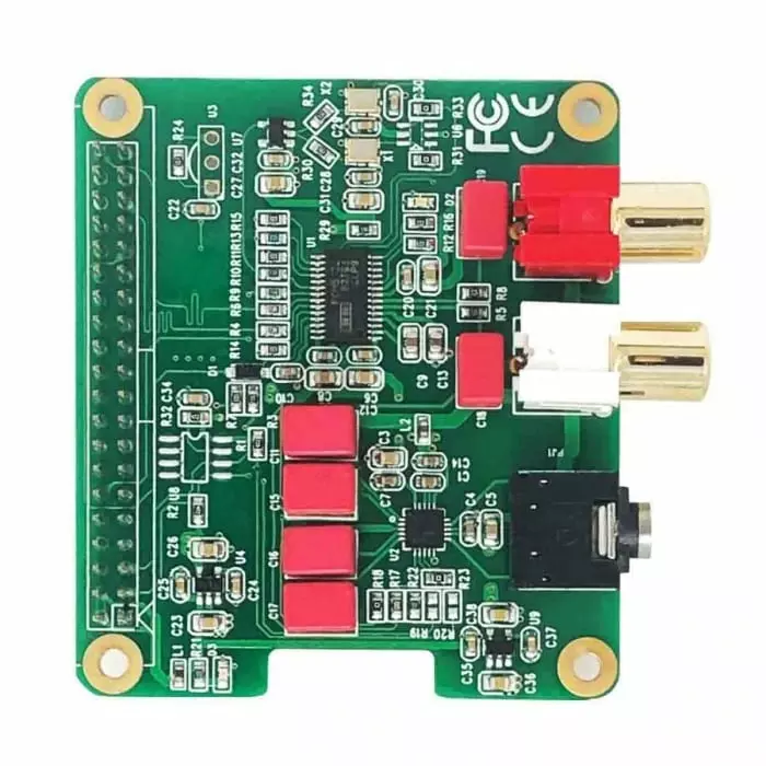 52Pi HiFi DAC Hat for Raspberry Pi, MS101