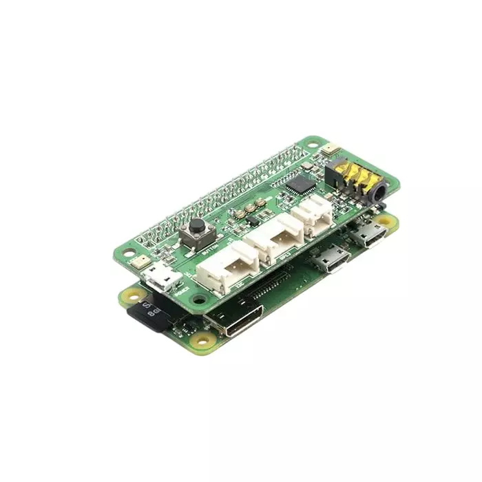 Seeed Studio ReSpeaker Dual Microphone HAT for Raspberry Pi, 107100001