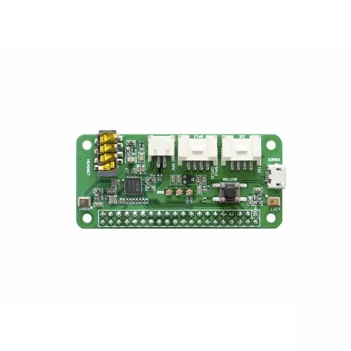Seeed Studio ReSpeaker Dual Microphone HAT for Raspberry Pi, 107100001