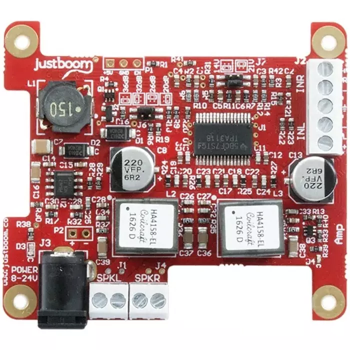 Pi Supply Addon Board Audio Amplifier for Raspberry Pi, JustBoom Amp