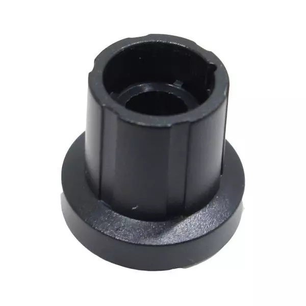 Eagle Plastic Devices 450-AA Series Conical Knob with Skirt Black 18 mm Outside Diameter, 450-AA181