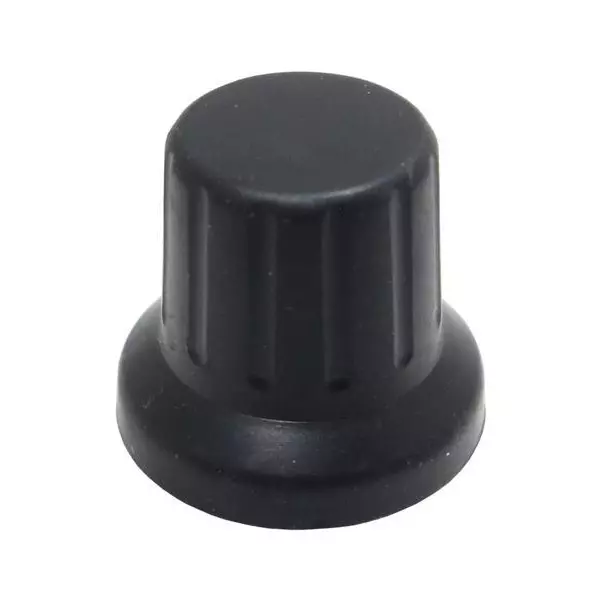 Eagle Plastic Devices Knobs Plastic Black 16 mm Diameter, 450-BA600