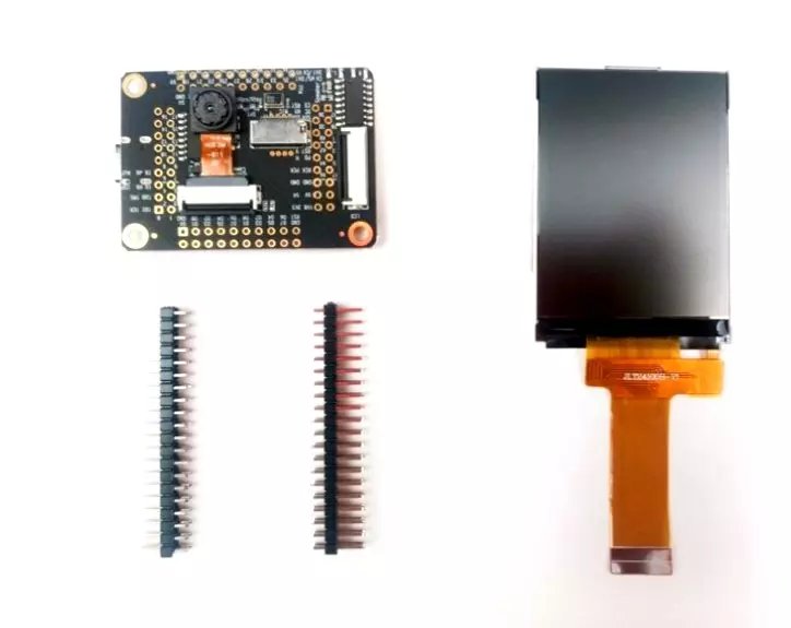 SiPEED M1 dock suit ( M1 dock + 2.4 inch LCD + OV2640 ) K210 Development Board for Edge Computing
