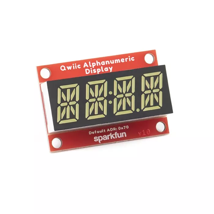 SparkFun COM-18565 Qwiic Alphanumeric Display White