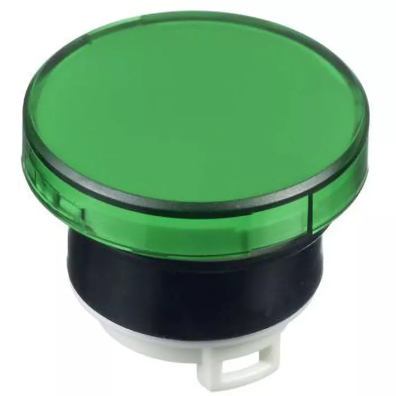 IDEC Hw Series Pilot Light Head Green Recessed Mounting IDEC Green, Hw1A-P1Gl
