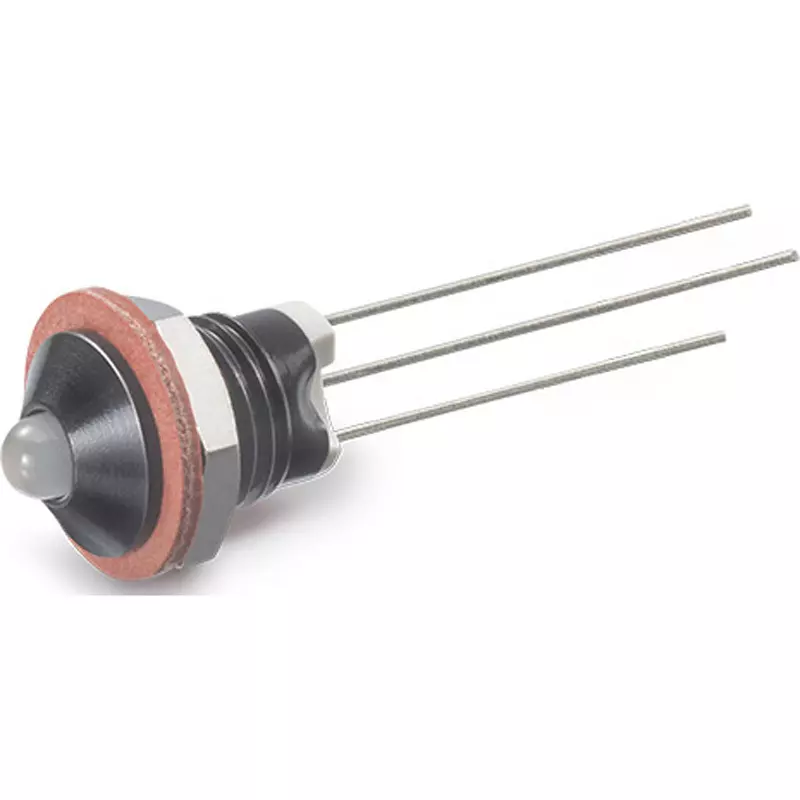 Sato Parts Indicator Lamp LED Bracket Round Type Φ5 mm Bullet Type LED Lens, DB-18-F-B