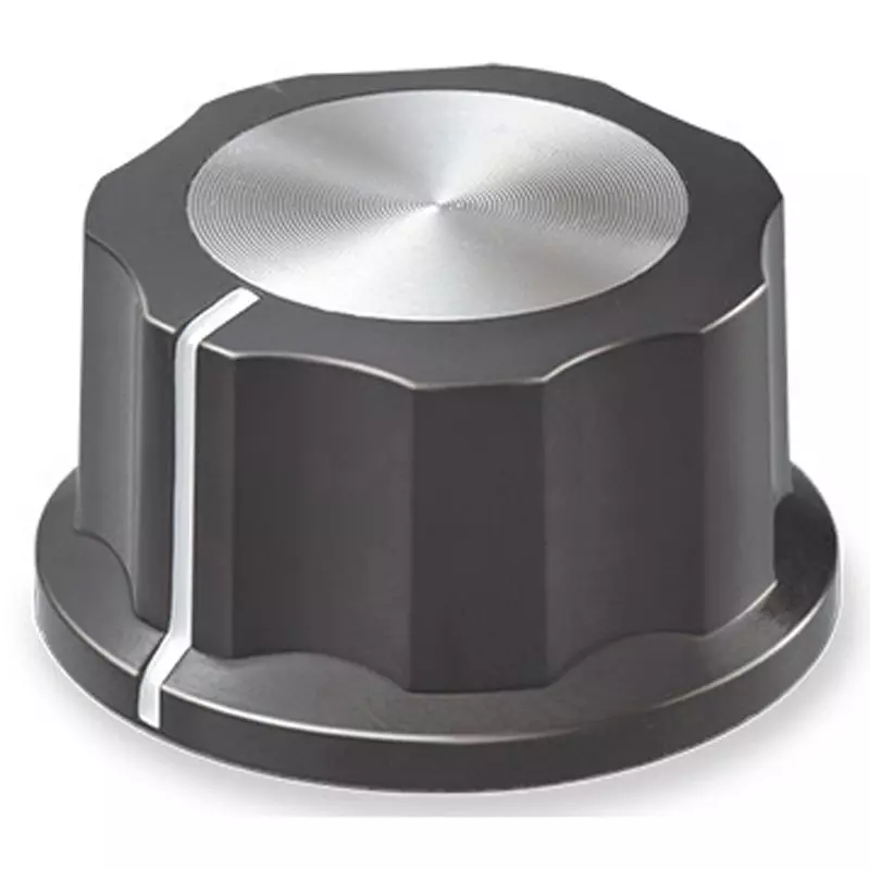 Sato Parts Molded Knob Black Phenol Hexagon Wrench Nominal Size 1.5, K-8000-L-AG