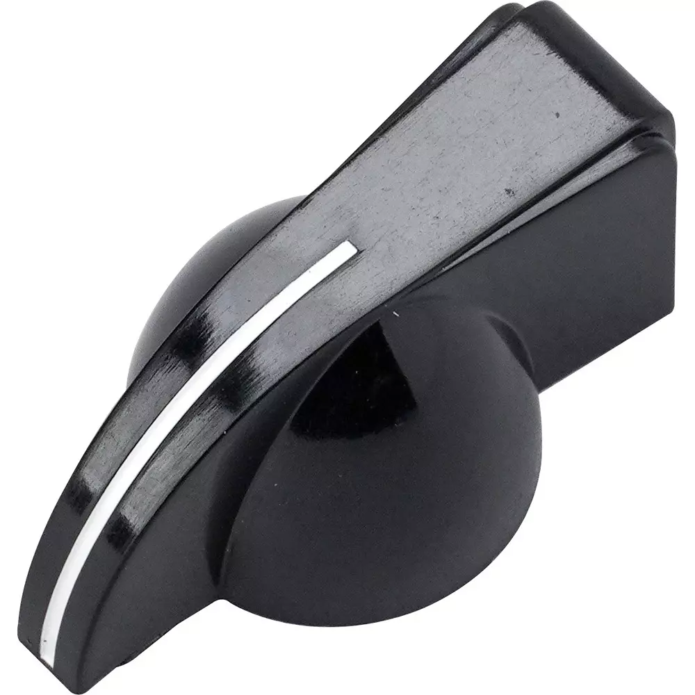 Sato Parts Mold Knob K-66 Phenol Black, K-66