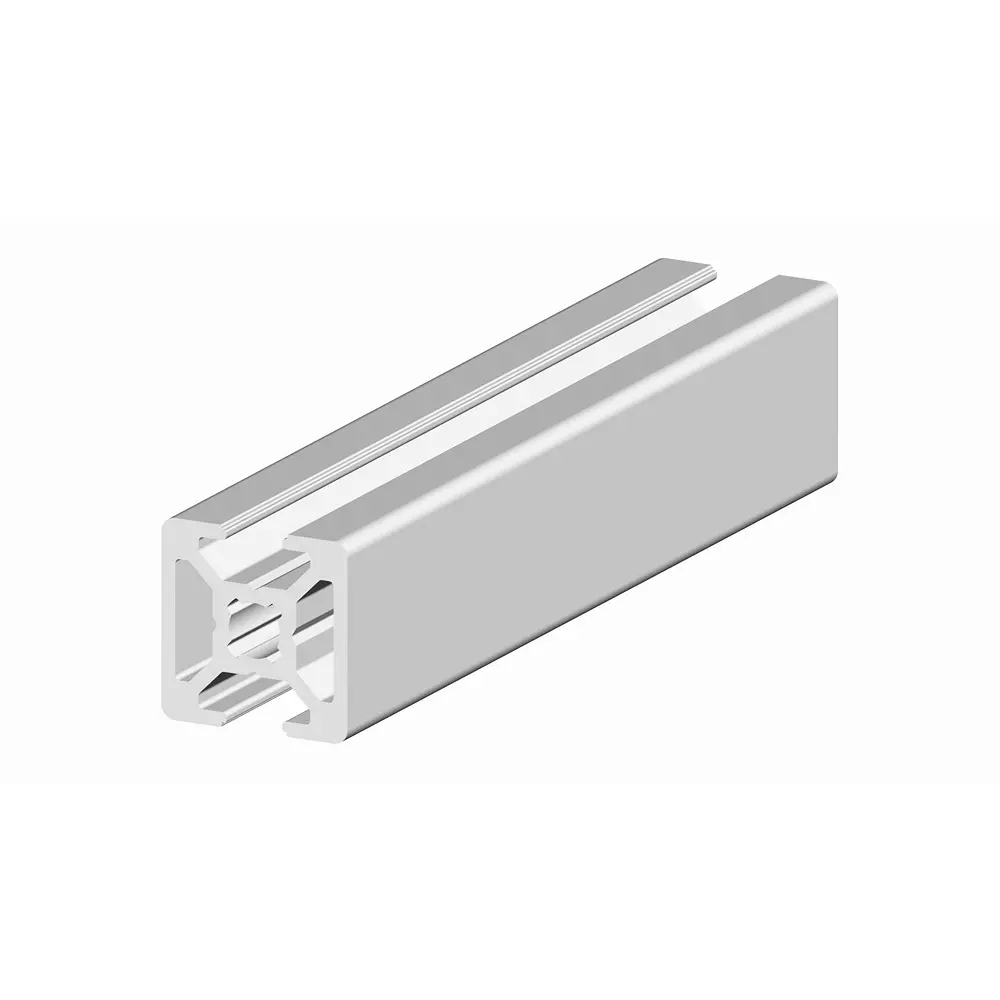 RS PRO Strut Anodised Aluminium 3 m Silver B6 2020 6 mm 20x20 mm 4, 2647858