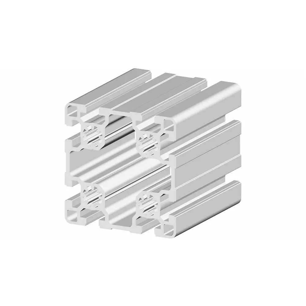 RS PRO Strut Anodised Aluminium 3 m Silver B10 9090L 10 mm 90x90 mm 8, 2647852