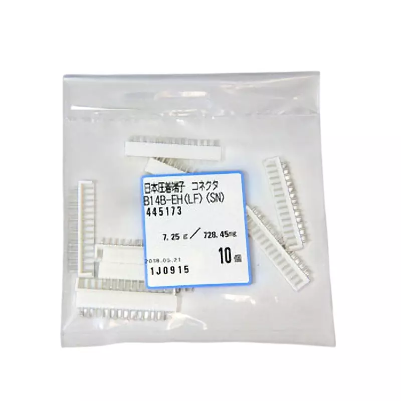 JST (JAPAN SOLDERLESS TERMINALS) Post with Base 250 V Rated Voltage, B14B-EH(LF)(SN) (Pack of 10)