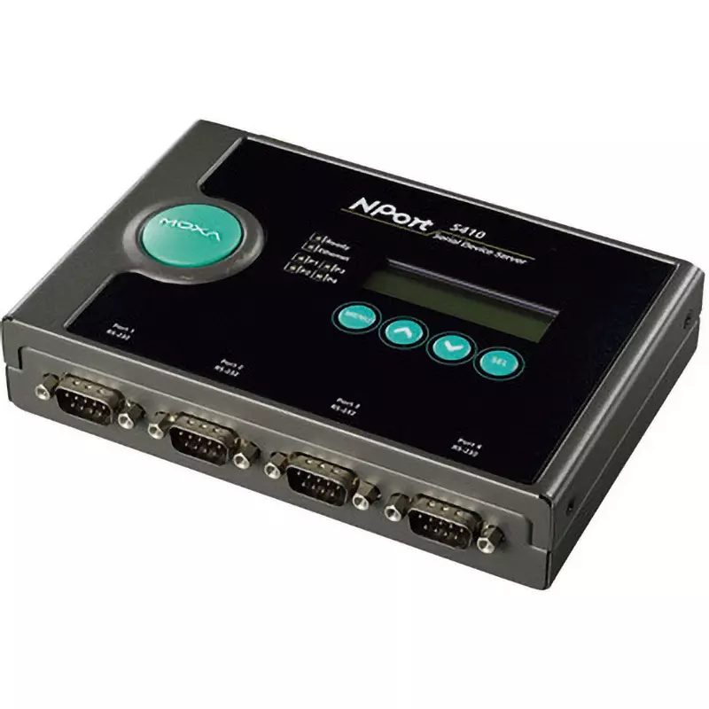 MOXA Industrial Serial Device Server RS232 Cx4 No. of Port, NPORT 5410