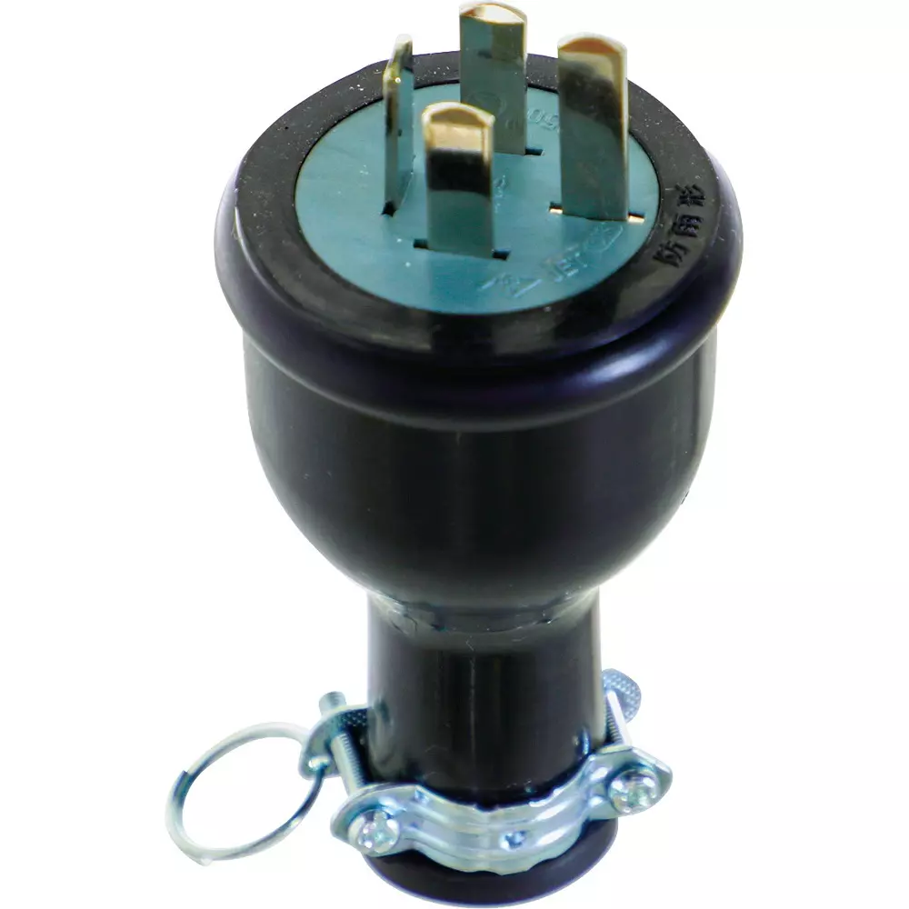 TRUSCO Waterproof Plug 250 V Rated Voltage 15 A Rated Current 2 CT1.25.2 VCT2 mm² Compatible Cable, TMP2536