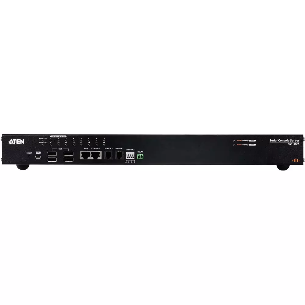 aten-console-server-1-x-3-prong-ac-power-socket-iec60320c14-2-x-rocker-switches-power-supply-sn1116co