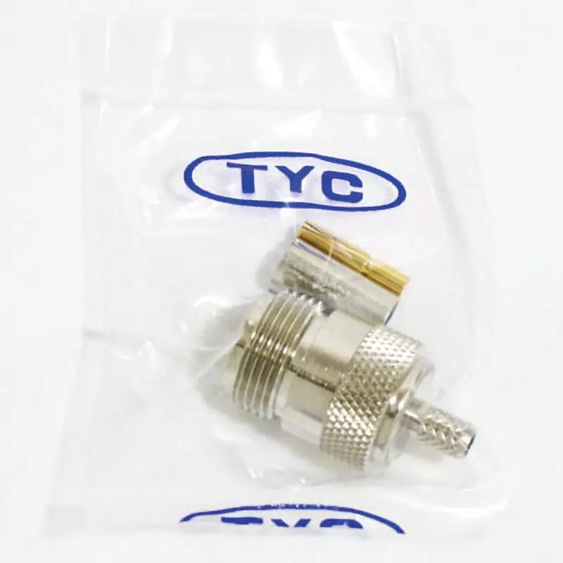 Tocone Cable Jack N type Connector Type TA-34, TA-35 Crimping Type Jack Cutting Shape, NJ-58A