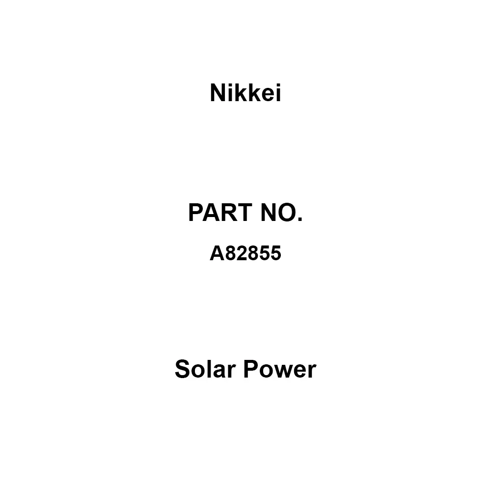 Nikkei Solar Power DC12 V Voltage Rated 12.8 V3000 mAh(BT12-30 L) Battery, A82855