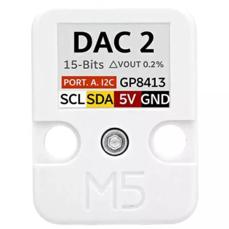 M5Stack DAC2 Unit 32x24x10.2 mm Dimension, M5STACK-U012-B