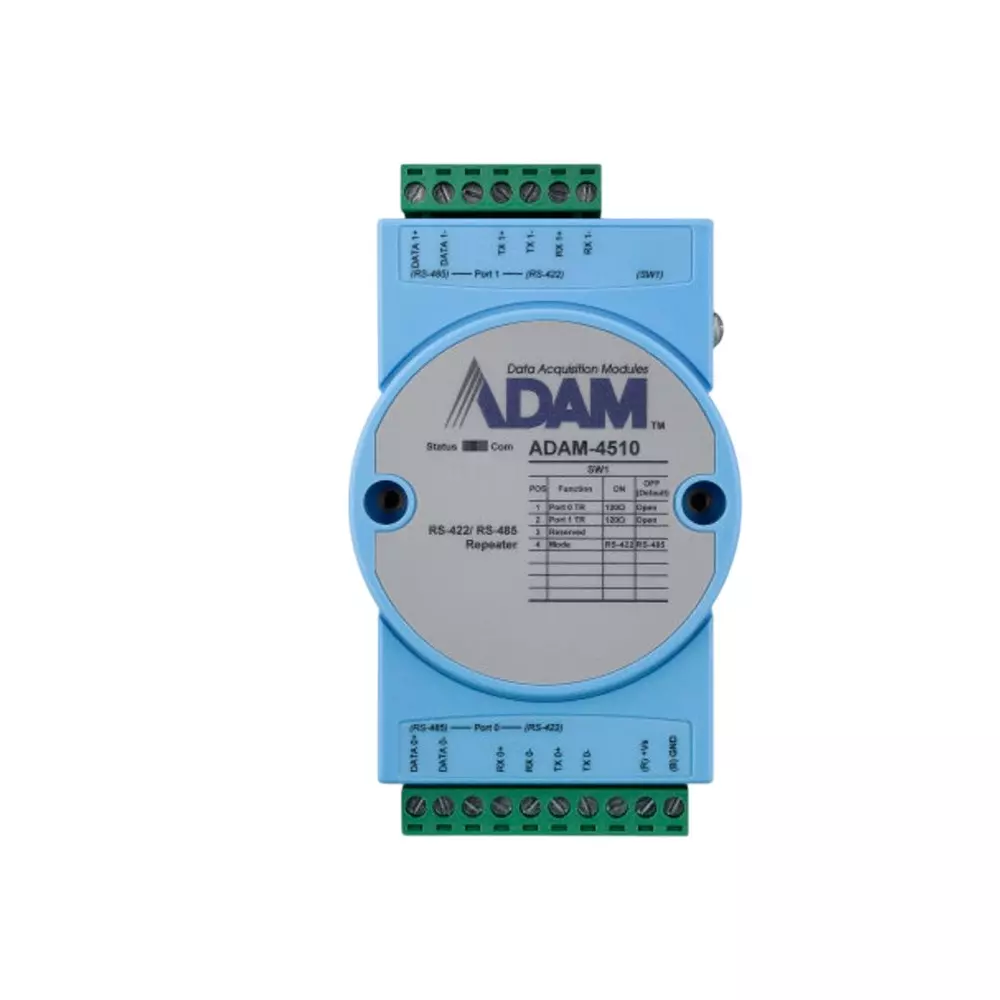 Advantech Isolated Repeater -10 to 70℃ Operating Temperature Range RS-422/485 Repeater Standard, ADAM-4510-G
