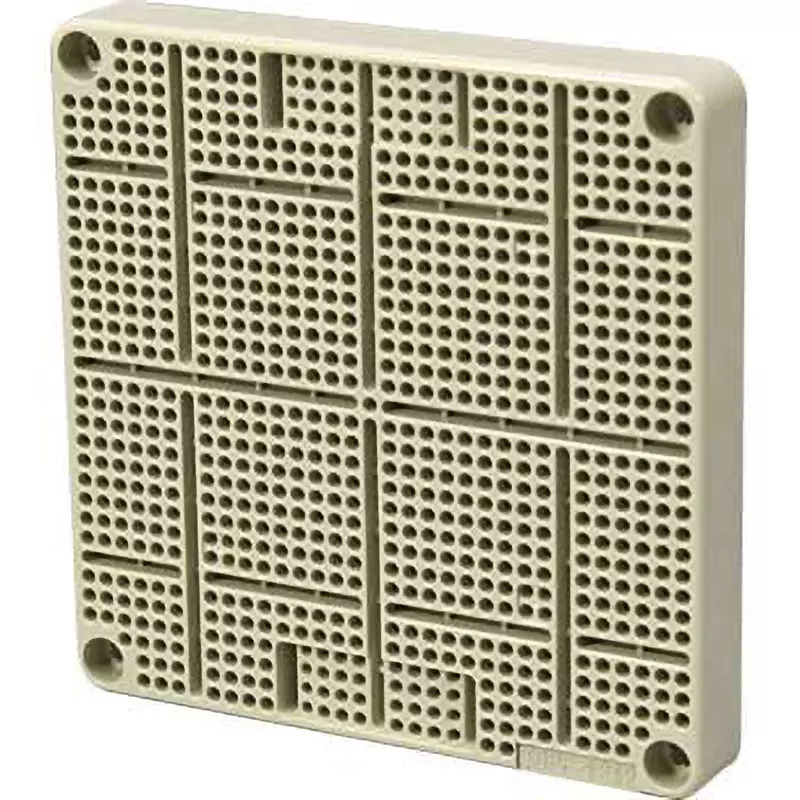 MIRAI Mounting Plate Square Beige 120 mm Length, BPF-1212J