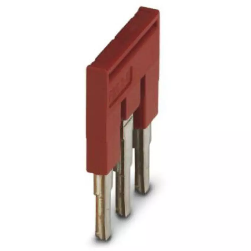 PHOENIX Jumper Bar DIN Rail Terminal Blocks Suitable Crimping Terminal, 3030242