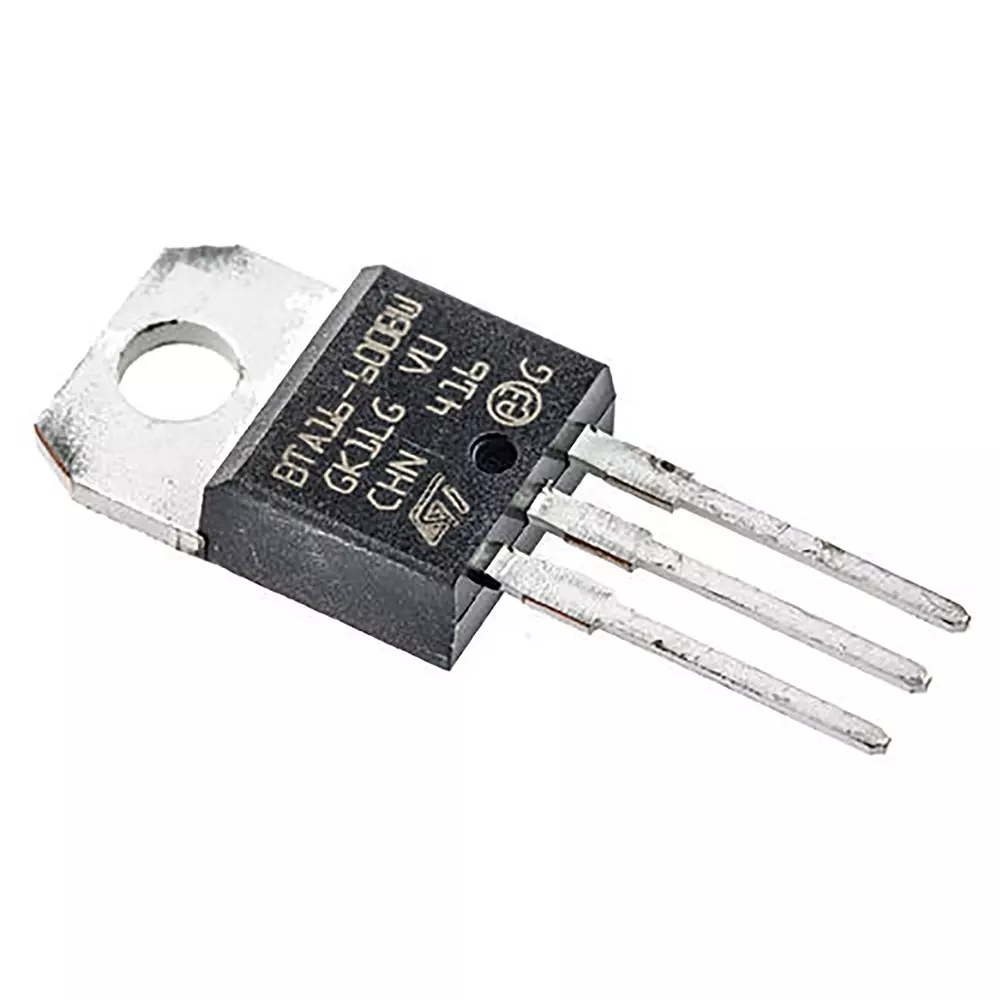 STMicroelectronics Through Hole 3-Pin TRIAC 600 V 1.3 V Gate Trigger Voltage, BTA16-600BWRG (Pack of 50 Pcs)
