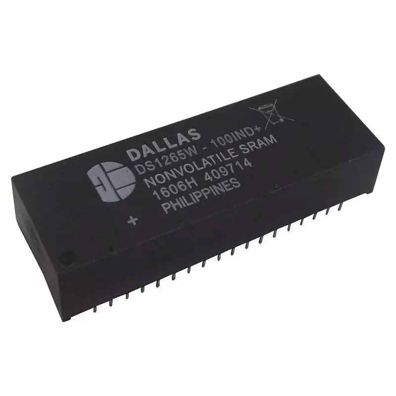ANALOG DEVICES Nonvolatile RAM NON-VOLATILE SRAM, 8MBIT, 100NS, EDIP-36,  DS1265W-100IND+