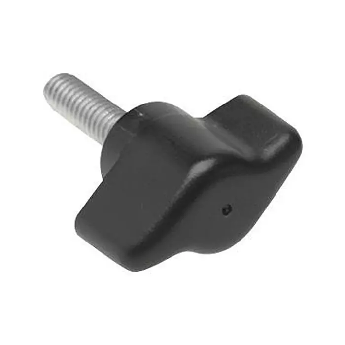 DAVIES MOLDING BAR/T KNOB, HIPS, ROUND SHAFT, 32MM, 3084BK
