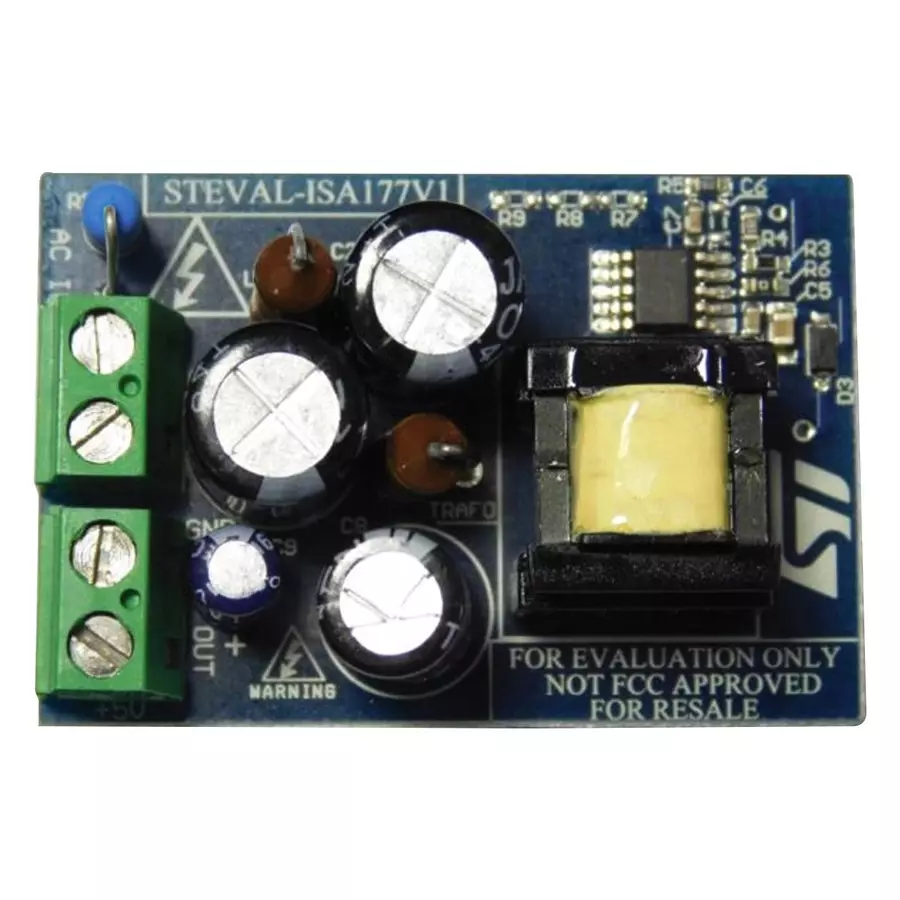 Stmicroelectronics Eval Board, Flyback Converter, Steval-Isa177V1