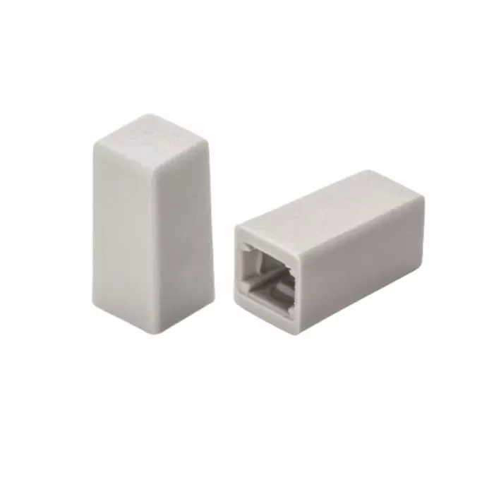 Sifam Grey Push Button Cap for Use with Switches, PB09 50 000 GREY/006 (Pack of 5)