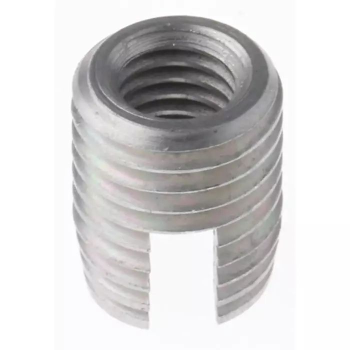 BOLLHOFF Threaded Insert Steel, Galvanised, M5 Thread Size, 10 mm Hole Size, 56000000079/01 (Pack of 100)